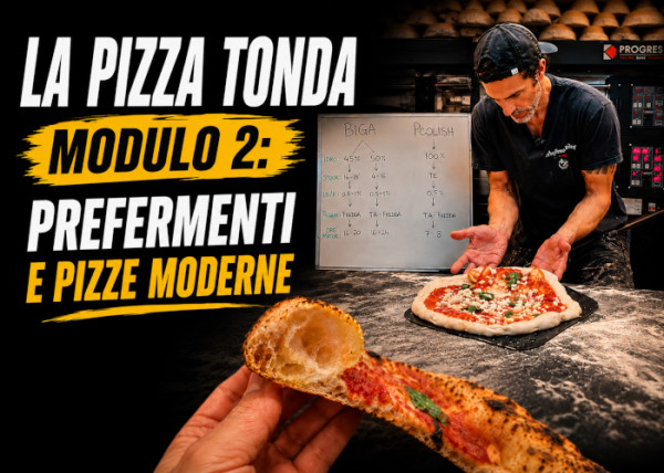La Pizza Tonda – Modulo 2: Prefermenti e Pizze Moderne – The Romano Baker