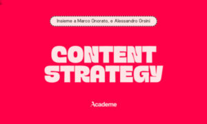 Content Strategy – Marketing Espresso AcadeME